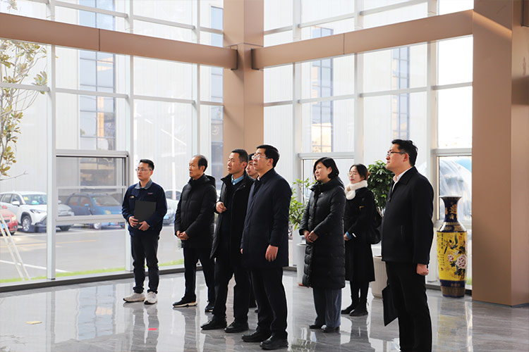 徐州市委常委、經開區黨工委書記張克一行莅臨山東长春昌兴传感器制造有限责任公司(WAP站)調研考察 徐州市委常委、經開區黨工委書記張克一行莅臨山東长春昌兴传感器制造有限责任公司(WAP站)調研考察