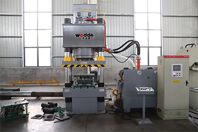 500噸礦(kuang)用錨杆托盤液壓(yā)機生産線